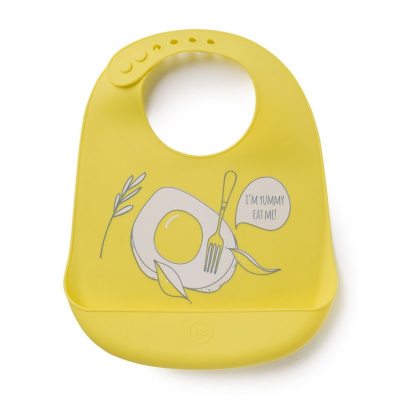 Нагрудник силиконовый Happy Baby 16006